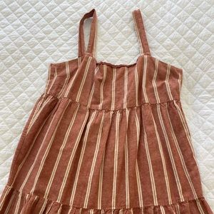Madewell button back dress
